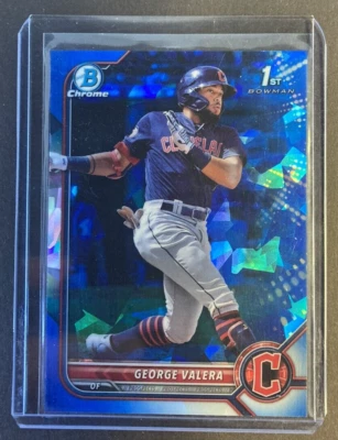 2022 Bowman Chrome 1st Sapphire George Valera BCP-22 - Image 1 of 2