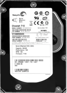 Hard Drive Dell 0RN828 RN828 ST3300555SS 300GB 10000U/Min 16MB SAS 3.5'' Inches - Picture 1 of 3