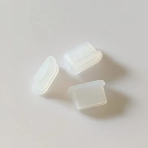 3 x wtyczka osłony przeciwpyłowej USB typu C - silikon (wysyłana z Wielkiej Brytanii) - Zdjęcie 1 z 4