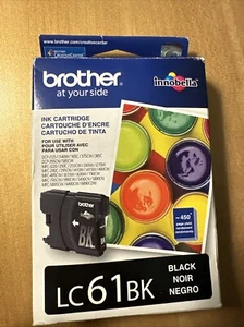Brother LC61BK Ink Cartridge Black (EXPIRED) - Picture 1 of 3