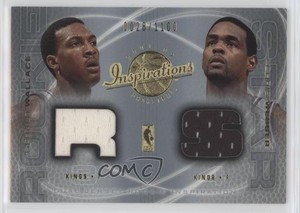 2001-02 Upper Deck Inspirations /1100 Gerald Wallace Chris Webber #129 HOF