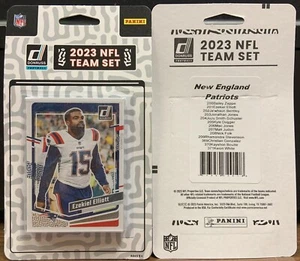 2023 DONRUSS NEW ENGLAND PATRIOTS TEAM SET ZAPPE ELLIOTT JONES FOLK GONZALEZ - Picture 1 of 1