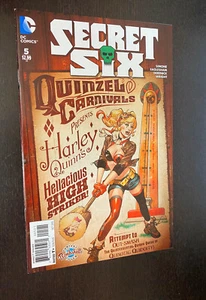 SECRET SIX #5 (DC 2015) -- Harley Quinn Bombshell Variant -- NM- Or Better - Bild 1 von 1