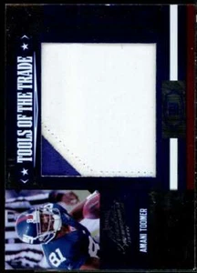 Amani Toomer 2007 Absolute Memorabilia Tools of the Trade Blue Oversize #6  - Picture 1 of 2