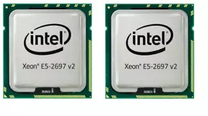 Par emparejado 2x CPU Intel Xeon e5-2697v2 CPU SR19H 12 núcleos 12x 2,7 GHz LGA2011 - Imagen 1 de 1