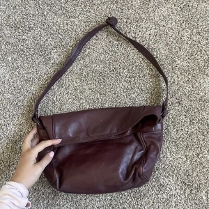 Vintage Bottega Veneta Purple Foldover Bag - Picture 1 of 13
