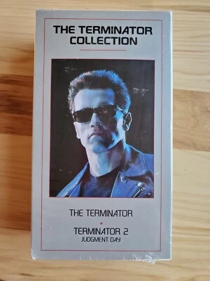 The Terminator Collection VHS 1995 2-Tape Box Set NEW Sealed LIVE HOME VIDEO - Image 1 of 4