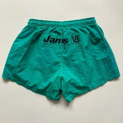 Rare Vintage Surf Jams World Made In USA Swim Trunks - Image 1 of 4