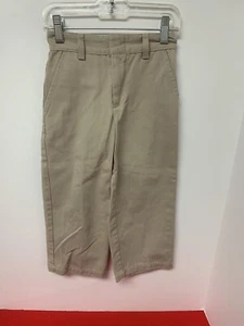 French Toast Official School Wear Khaki Stretch Waist Pants-Size 4 - Picture 1 of 10
