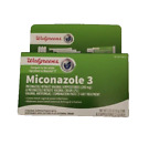 Walgreens Miconazole 3 Vaginal Suppositories 3-day Treatment + Cream