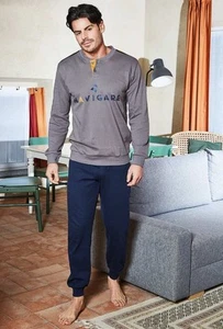 Pigiama uomo in jersey di cotone caldo Navigare 141709 - Imagen 1 de 2