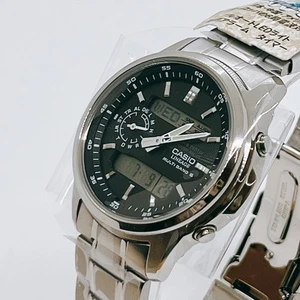 Reloj para hombre CASIO LINEAGE LCW-M300D-1AJF resistente solar radio atómica negro 42,8 mm - Imagen 1 de 19