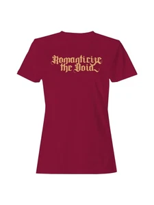 Embrace the Void Gothic Art Women's T-shirt - Picture 1 of 6