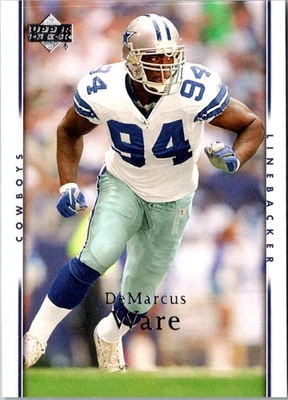 2007 Upper Deck Demarcus Ware #50 Dallas Cowboys Football Card - Image 1 of 2