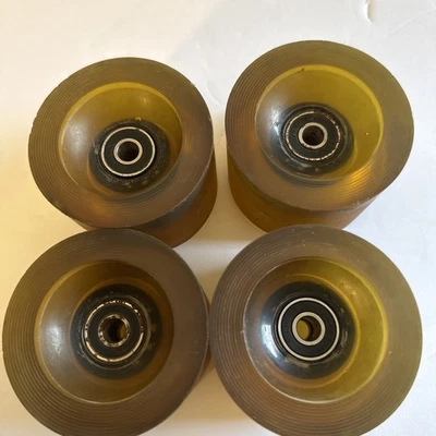 Juego de 4 rodamientos de ruedas de longboard naranja Penny Board Foto 1 de 4