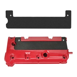 Carbon Fiber K Series Spark Plug Cover For Honda Acura Civic CRV K20 K24 2003-09 - Picture 1 of 7
