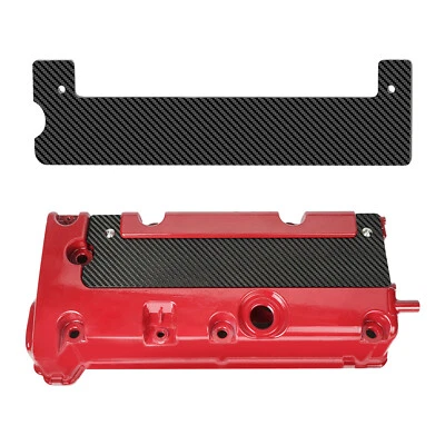 Carbon Fiber K Series Spark Plug Cover For Honda Acura Civic CRV K20 K24 2003-09 - Image 1 of 4