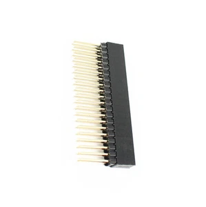 10 Pcs 2.54mm Pitch 2x20 Pin 40 Pin Female Double Row Long Header Strip PC104 CK - Afbeelding 1 van 5