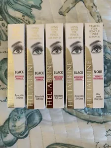 Heliabrine Waterproof Long Wear Eye Liner Pencil With ANP2+ BLACK Total Of 5. - Picture 1 of 5