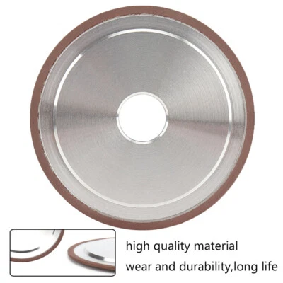 4" 100mm Diamond Grinding Wheel Disc for Carbide Metal Cutter 32mm Bore 150 Grit - Image 1 of 4