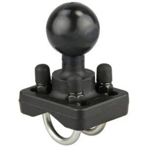 RAM Double U-Bolt Ball Base for .75" - 1" Rails - Picture 1 of 1