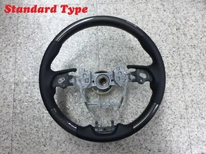Standard Type Steering Wheel Carbon Look WITH LEATHER FOR '2019+ TOYOTA ALTIS - Imagen 1 de 3