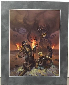 "TOXIC SPIRIT" By Mark Zug Pro Matted Print Fantasy Cyberpunk Steampunk Horror - Picture 1 of 1