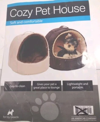 Almohada de vellón suave cálida lavable acogedora plegable reversible para casa de mascotas de interior Foto 1 de 4