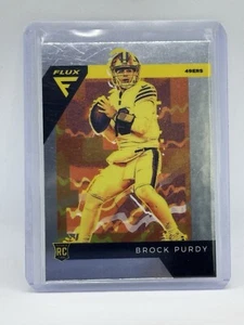 BROCK PURDY 2022 CHRONICLES FLUX FOOTBALL ROOKIE 49ERS #FX-2 RC - Picture 1 of 2