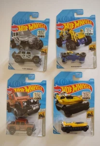 New 2019 Factory Sealed Hot Wheels (4) BAJA BLAZERS #13, #14, #114 #134 - Picture 1 of 5