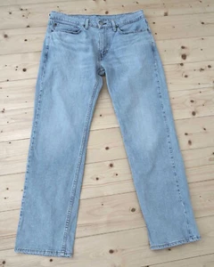 Levi's 514 Herren Jeans Hose W34 L32 Slim Straight Fit K868 - Imagen 1 de 3