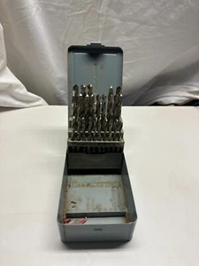 Precision Twist Drill PTD HS 24 piece Drill Bits A-Z HS Missing 2 (W/V) - Picture 1 of 8