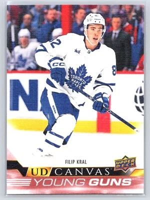 2022-23 Upper Deck Young Guns Canvas Rookie RC #C237 Filip Kral - Image 1 of 2