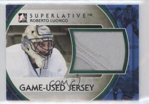 2012-13 ITG Superlative Volume 3 Game-Used Jersey Silver /30 Roberto Luongo HOF
