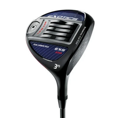 New Tour Edge Exotics EXS 220 RH 3 Fairway Wood 15* Ladies Flex Right Handed - Image 1 of 4
