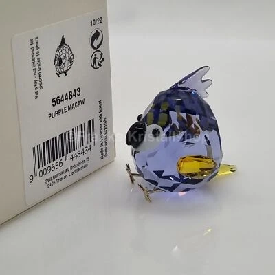 Swarovski All you Need are Birds Lila Ara Papagei Purple Macaw 5644843 mR - Bild 1 von 4