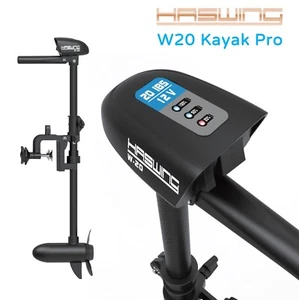 Compact Kayak Electric Outboard Trolling Motor, Boat Dingy Canoe, HASWING W20 - Picture 1 of 13