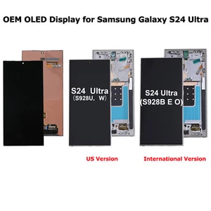 OEM Pantalla LCD OLED Pantalla Táctil Marco Repuesto para Samsung Galaxy S24 Ultra - Imagen 1 de 24