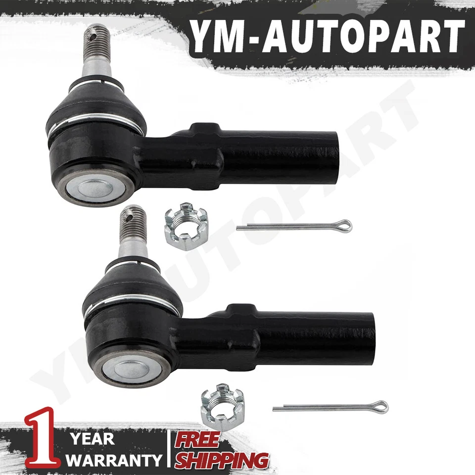 Outer TieRod Ends For Buick LeSabre Lucerne Park Avenue Riviera Cadillac Deville - Image 1 of 4