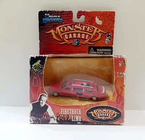Muscle Machines Monster Garage™ Firetruck Limo – 1:64 Scale - Picture 1 of 3