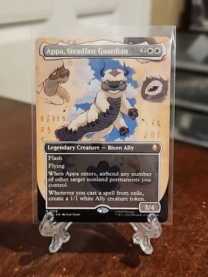 Appa Steadfast Guardian Borderless Avatar Last Airbender NM Magic The Gathering - Image 1 of 2
