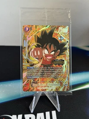Son Goku: Childhood SB01-018 | Ultimate Battle WINNER | Dragon Ball Fusion World - Image 1 of 4