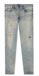 John Elliott The Cast 2 Judah Denim Jeans Gr. 32 Light Distressed Wash Faded - Bild 1 von 14