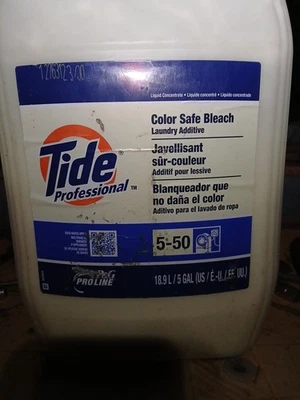 Blanqueador seguro color profesional Tide 5 galones 1 unidad Foto 1 de 2