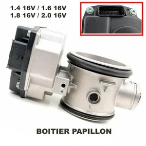 Boîtier Papillon pour Renault Clio 2 Kangoo Dacia Duster Logan Sandero 1,6 16V - Imagen 1 de 10