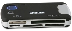 Vivitar Series-1 High Speed 72 in 1 USB 2.0 Speicher/SIM Kartenleser/Schreiber - Bild 1 von 5