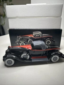 Vintage Avon 1932 Auburn Boattail Speedster auto statuina vuota decorazione bottiglia - Foto 1 di 11