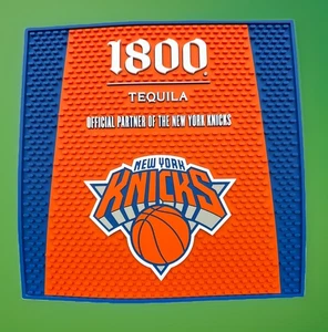 1800 Tequila/Ny Knicks Large Service Mat 15 By 15 Inch - Picture 1 of 4