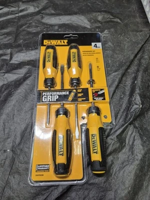 Precision Dewalt 004Pc Fixed Bar Set DWHT65200 - Magnetic Tip & Performance Grip - Image 1 of 2