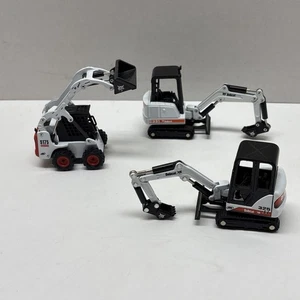 Lot 3 Bobcat 1/50 Scale Diecast 325 & 331  Excavator S175 Skid Steer - Picture 1 of 17